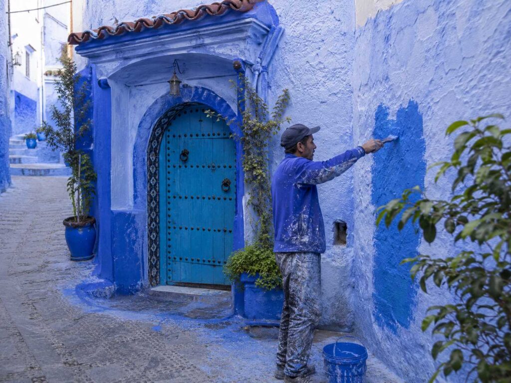 Chefchaouen blue city