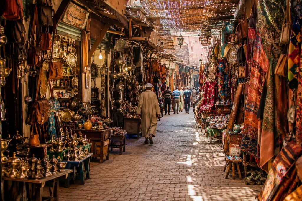 Moroccan souk experience