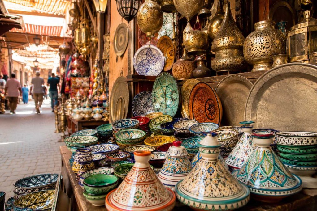 Moroccan souk experience