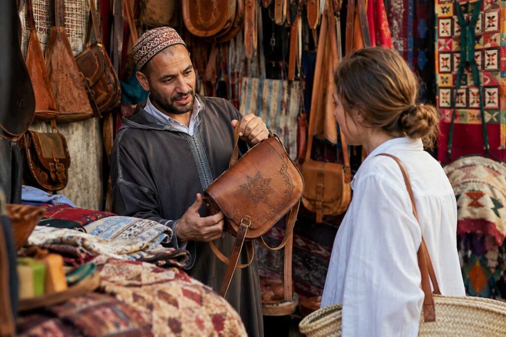 Moroccan souk experience