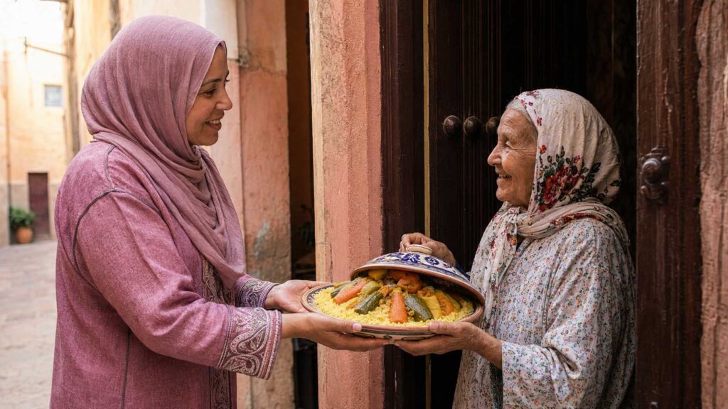 Friday couscous tradition in Morocco