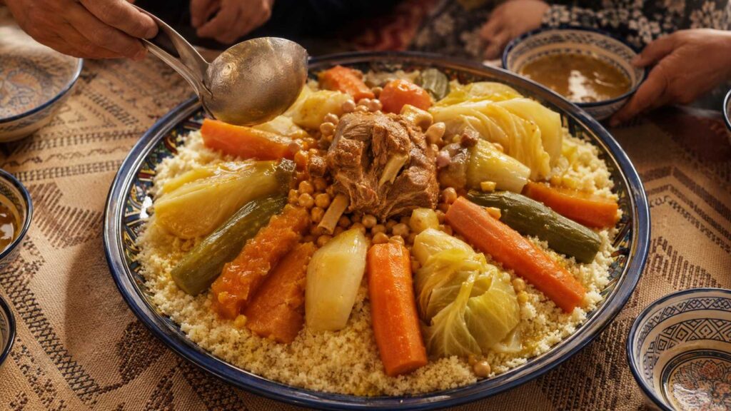 Friday couscous tradition in Morocco